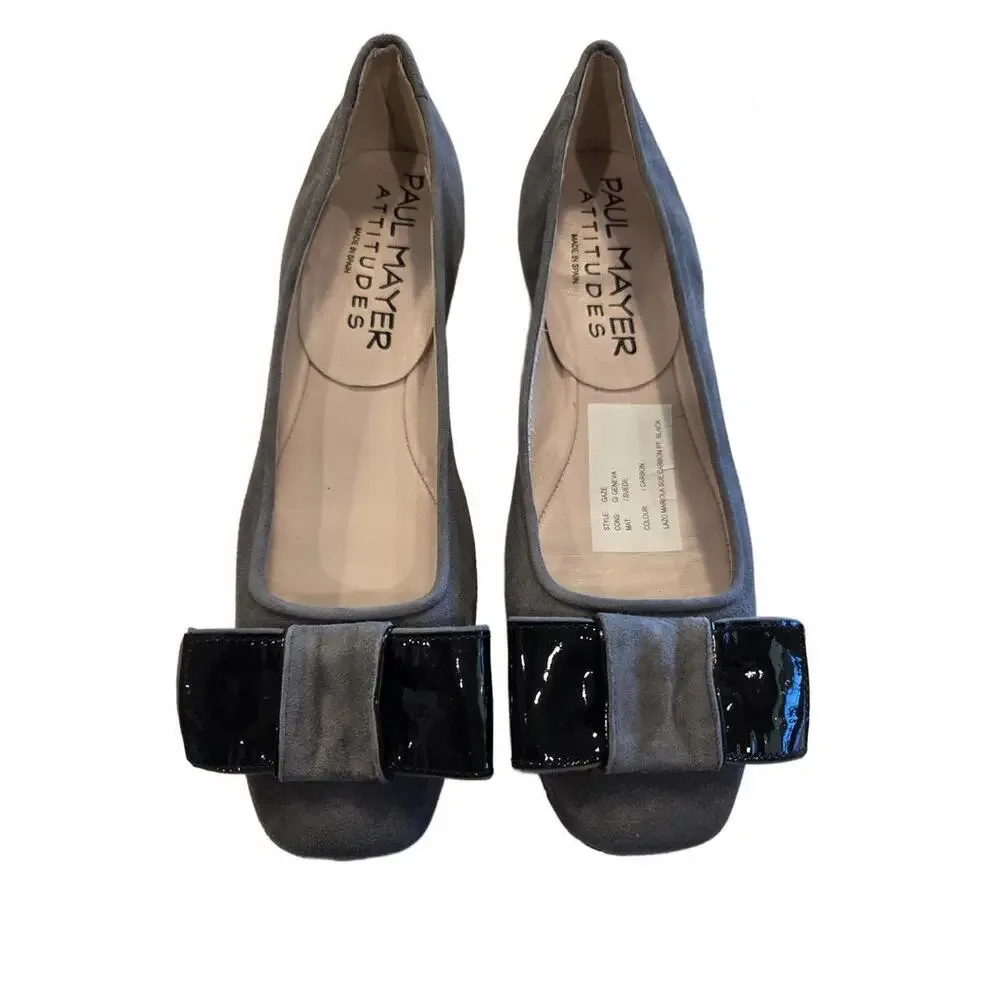Paul Mayer Gaze Suede‎ Ballet Flat -Size 7B -NIB